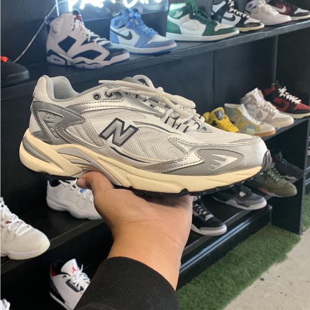 New Balance Silver Sneakers